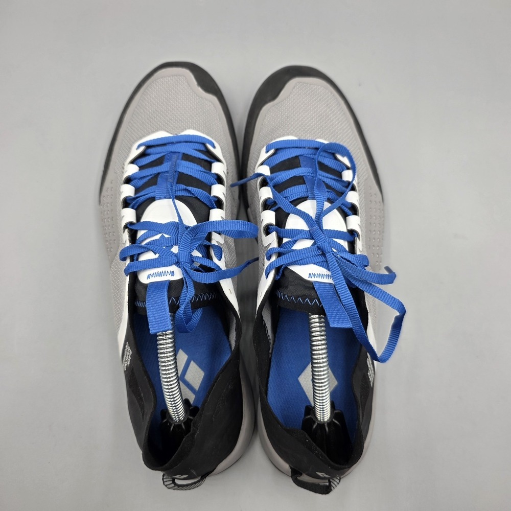 Black Diamond Climbing Shoes Womens 8.5 Mens 7 Gray Blue Lace Up - Picture 7 of 14